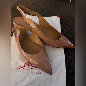 Authentic-Christian Louboutin- Hot Chichita Ballarina Flats
